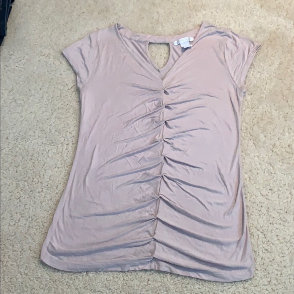 Design history tan top